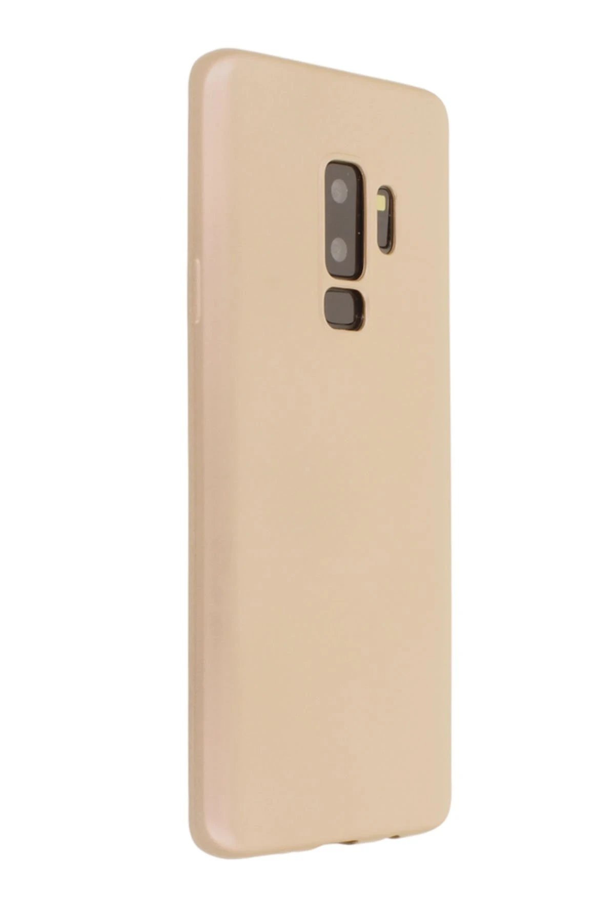 Newface Samsung Galaxy S9 Plus Kılıf First Silikon - Gold