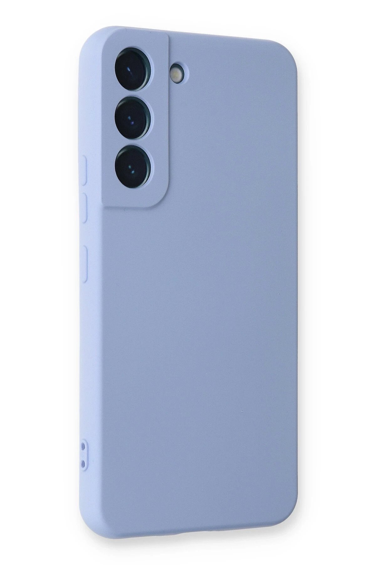 Newface Samsung Galaxy S22 Plus Kılıf Nano içi Kadife Silikon - Lila