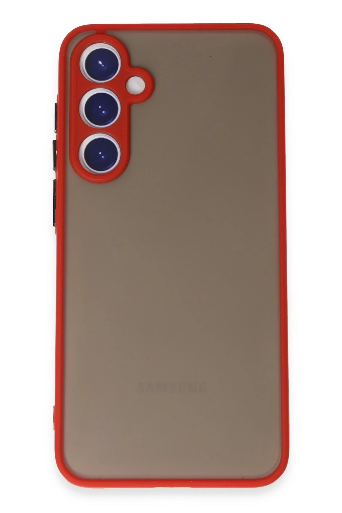 Newface Samsung Galaxy S23 Kılıf Montreal Silikon Kapak - Kırmızı