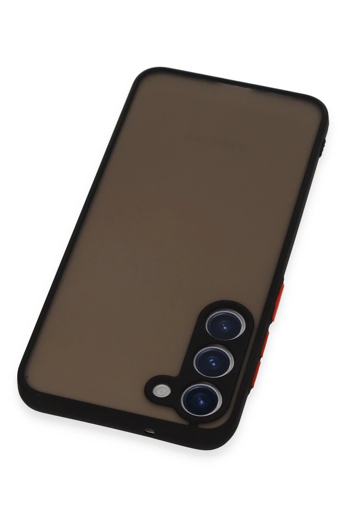 Newface Samsung Galaxy S23 Plus Kılıf Montreal Silikon Kapak - Siyah