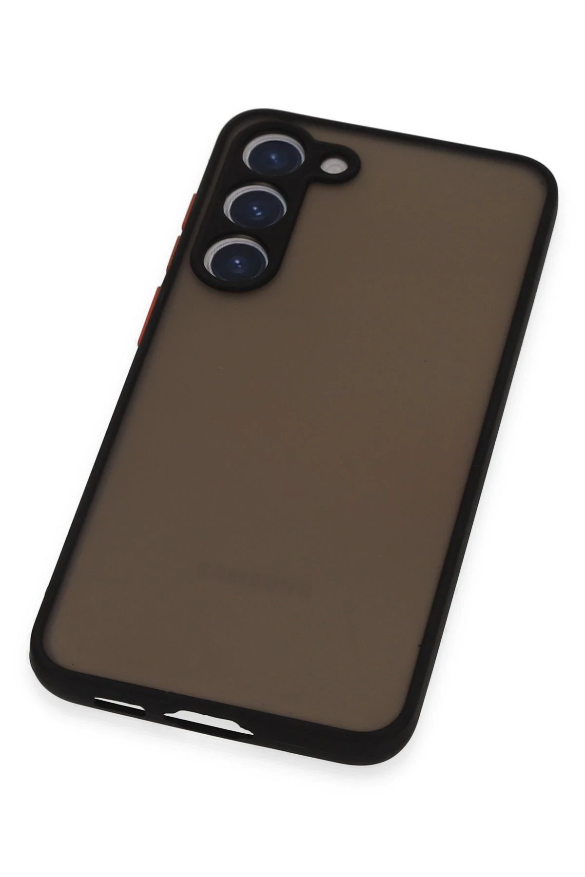 Newface Samsung Galaxy S23 Plus Kılıf Montreal Silikon Kapak - Siyah