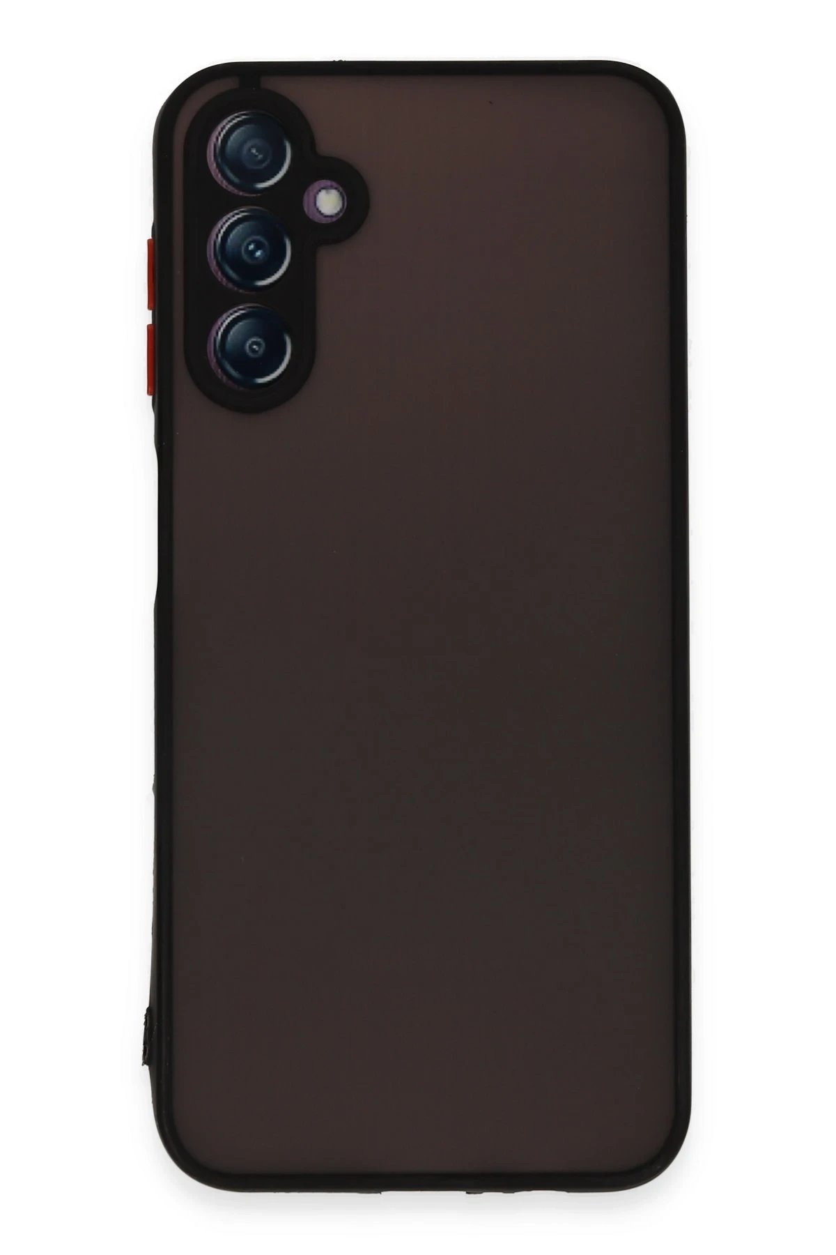 Newface Samsung Galaxy A14 4G Kılıf Montreal Silikon Kapak - Siyah