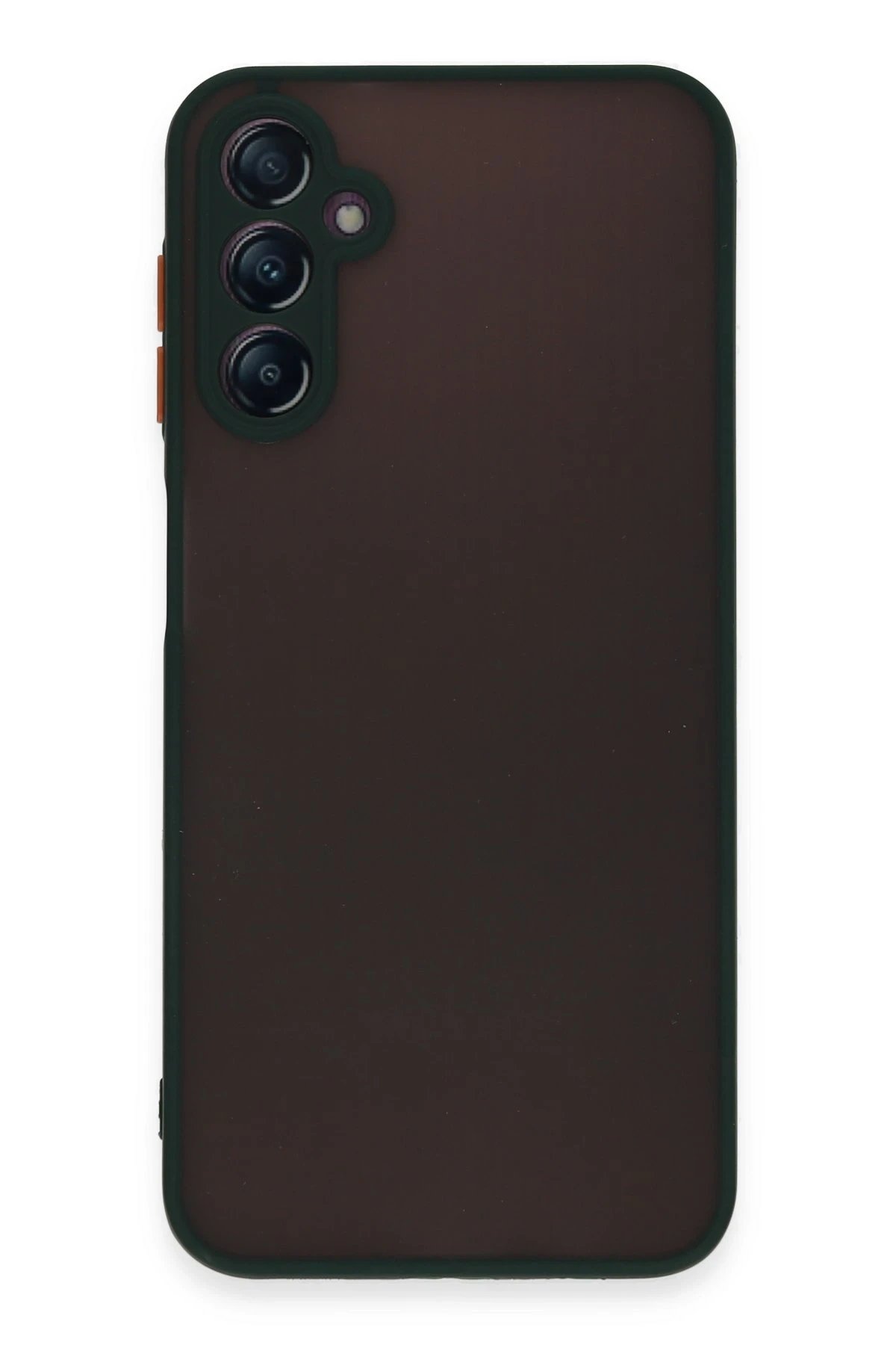 Newface Samsung Galaxy A14 4G Kılıf Montreal Silikon Kapak - Yeşil