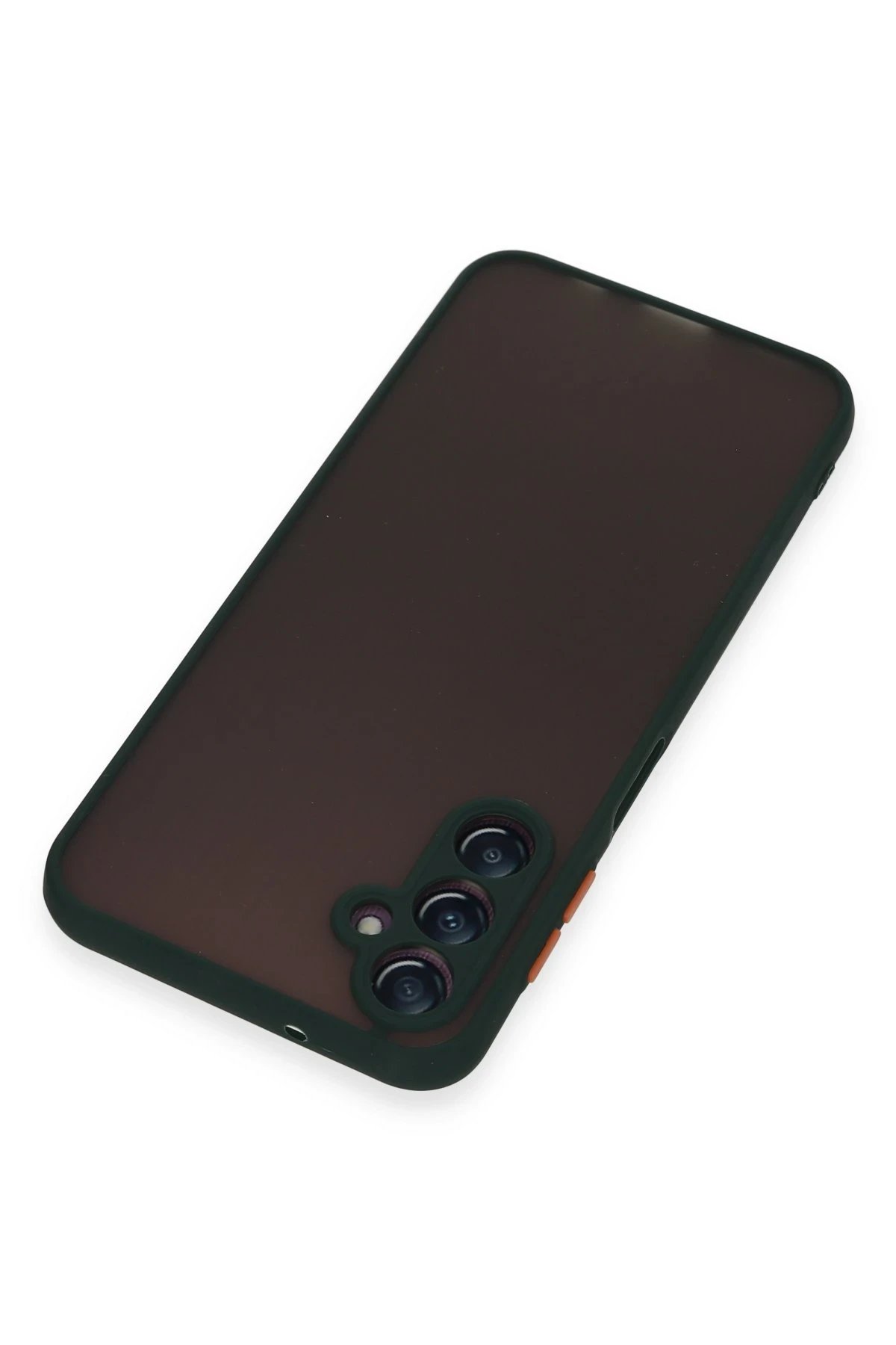 Newface Samsung Galaxy A14 4G Kılıf Montreal Silikon Kapak - Yeşil