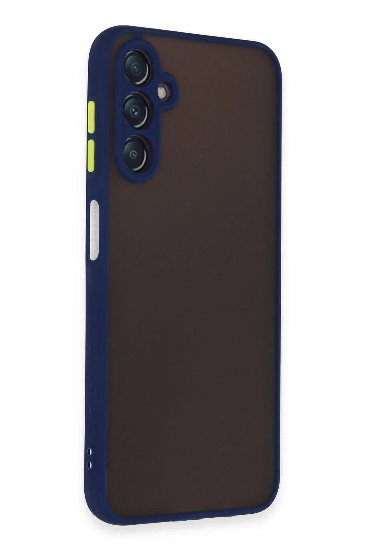 Newface Samsung Galaxy A14 4G Kılıf Montreal Silikon Kapak - Lacivert