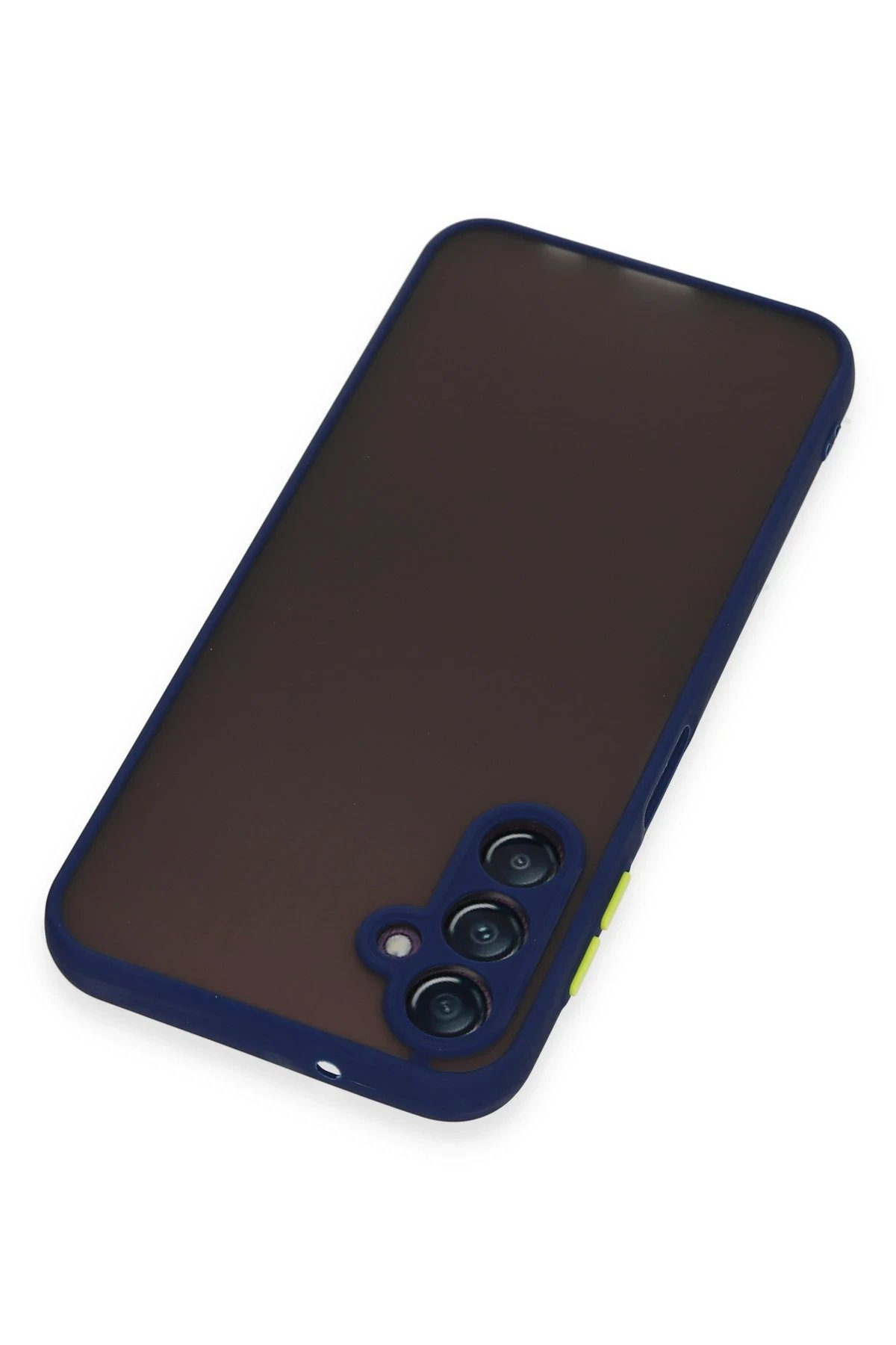 Newface Samsung Galaxy A14 4G Kılıf Montreal Silikon Kapak - Lacivert