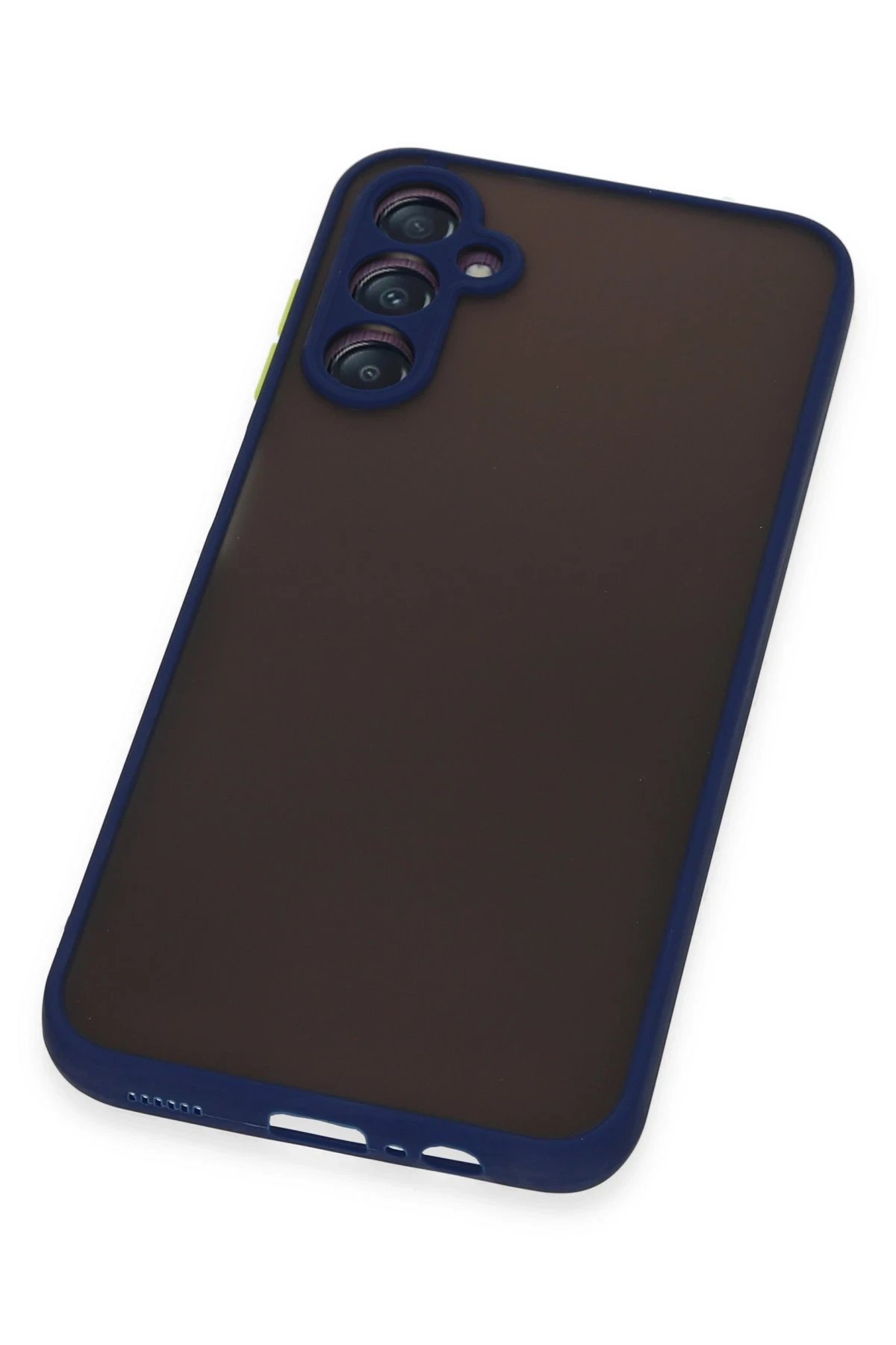 Newface Samsung Galaxy A14 4G Kılıf Montreal Silikon Kapak - Lacivert