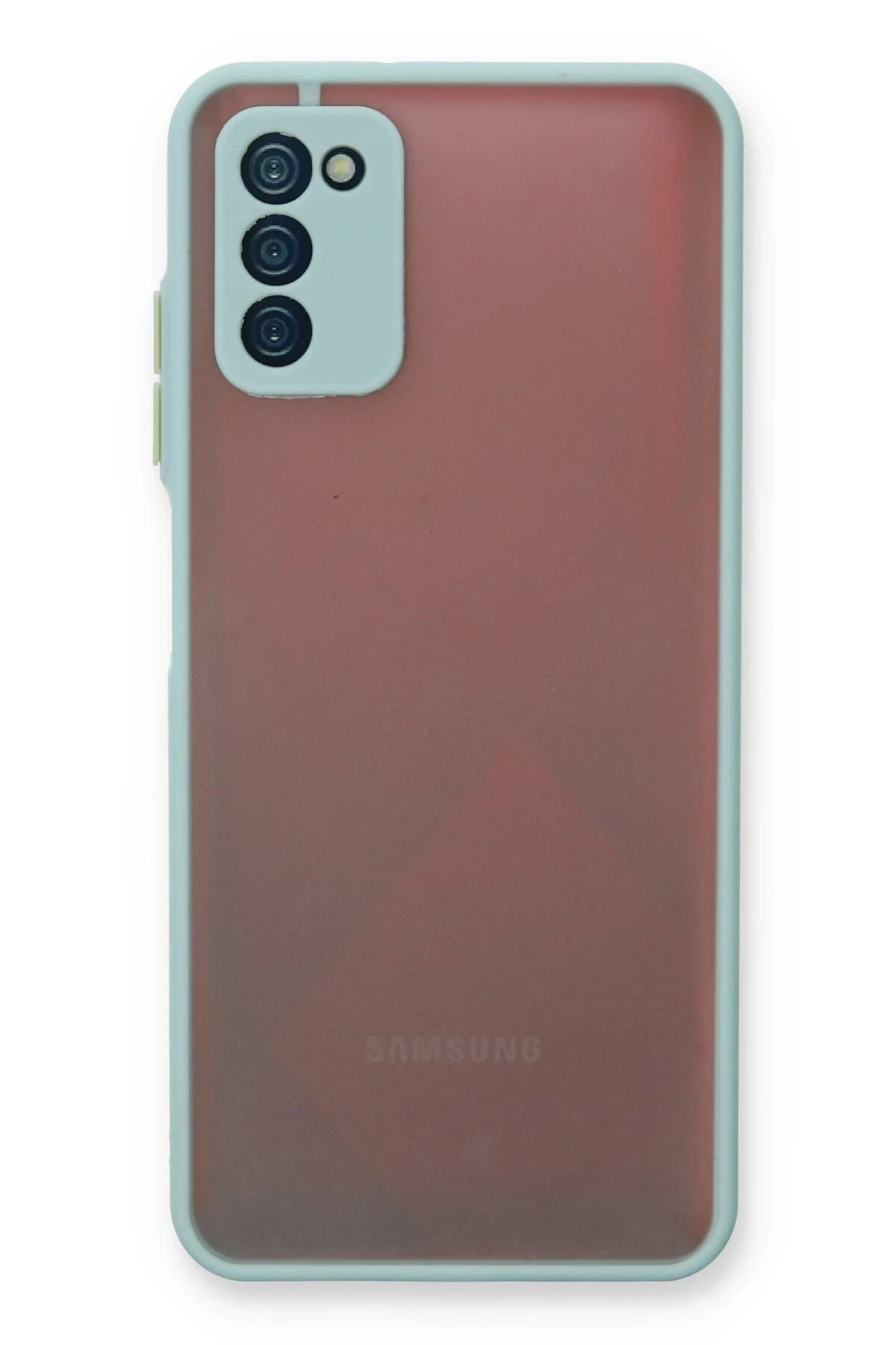 Newface Samsung Galaxy A03S Kılıf Montreal Silikon Kapak uaz