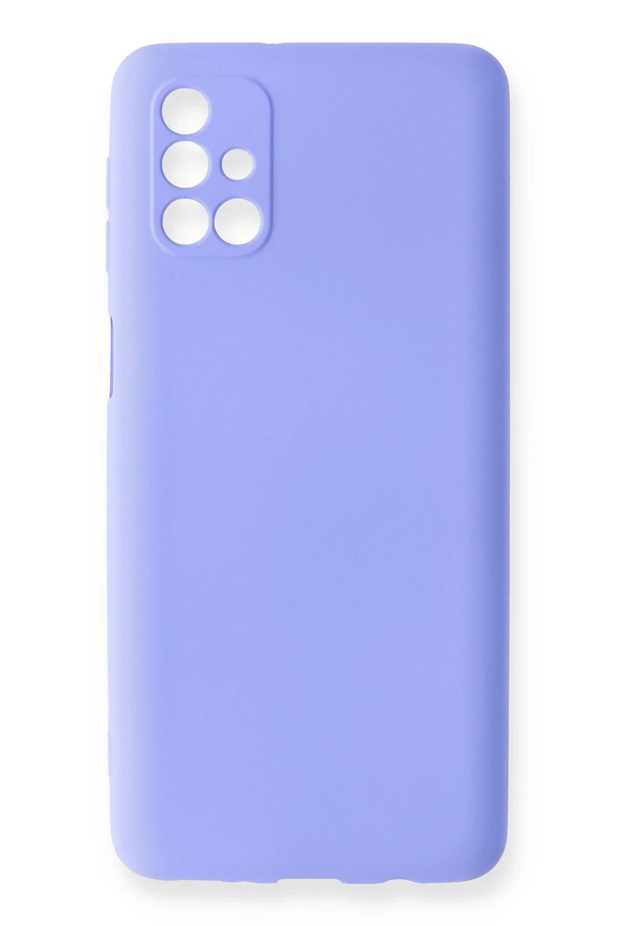 Newface Samsung Galaxy M31S Kılıf First Silikon - Lila