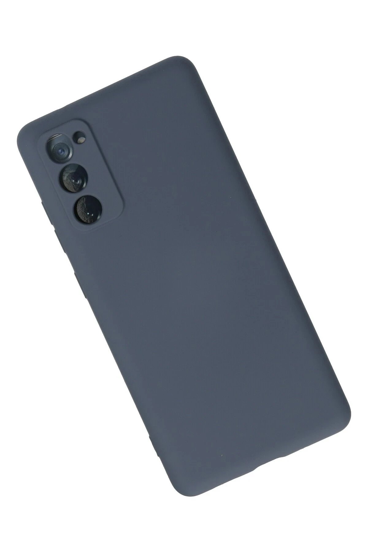 Newface Samsung Galaxy S20 FE Kılıf Nano içi Kadife Silikon - Gri