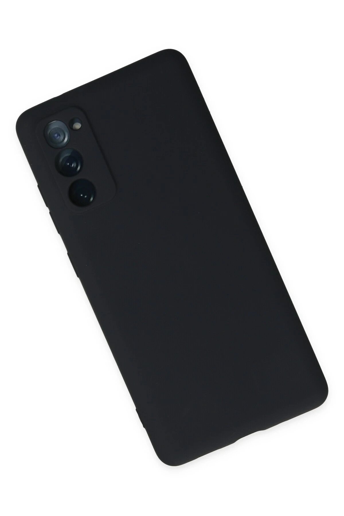 Newface Samsung Galaxy S20 FE Kılıf Nano içi Kadife Silikon - Lacivert