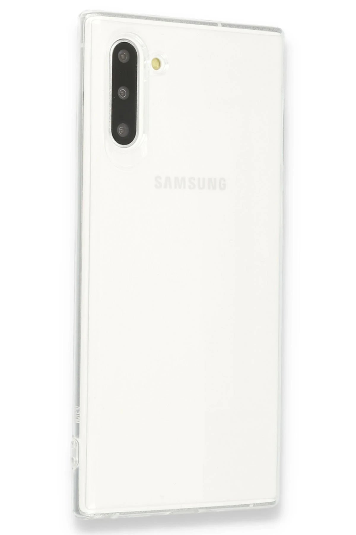 Newface Samsung Galaxy Note 10 Kılıf Lüx Şeffaf Silikon
