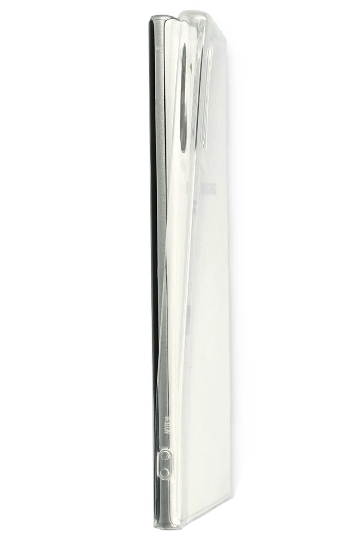 Newface Samsung Galaxy Note 10 Kılıf Lüx Şeffaf Silikon