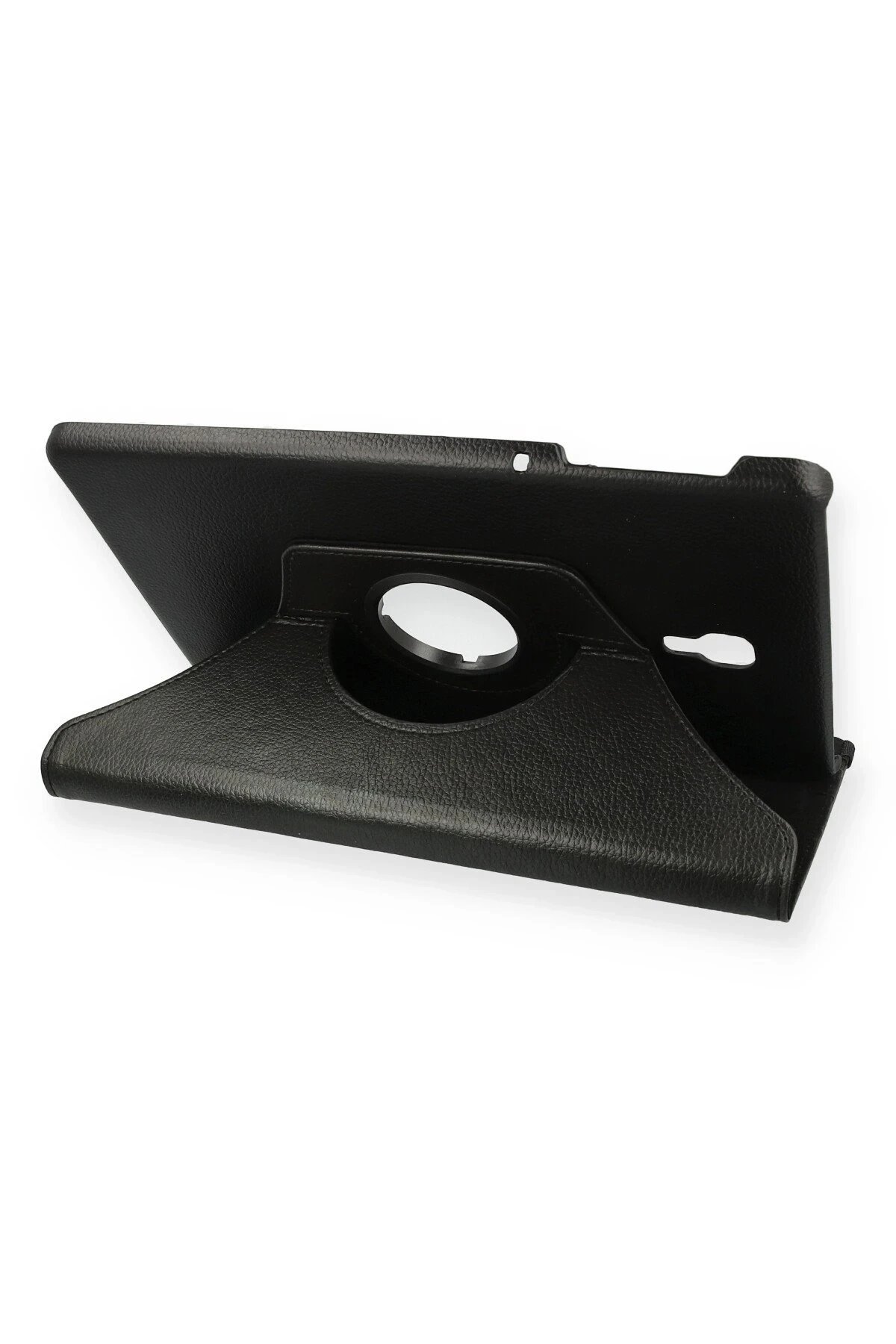 Newface Samsung Galaxy T590 Tab A 10.5 Kılıf 360 Tablet Deri Kılıf - Siyah