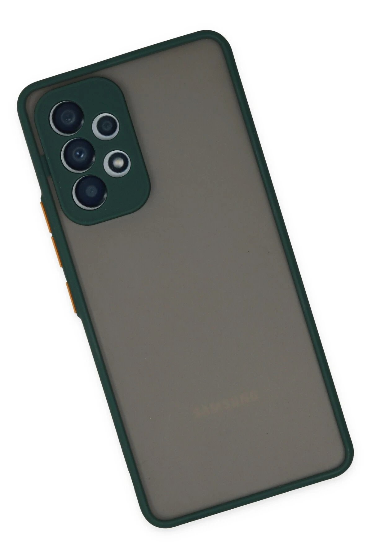 Newface Samsung Galaxy A53 5G Kılıf Montreal Silikon Kapak - Yeşil