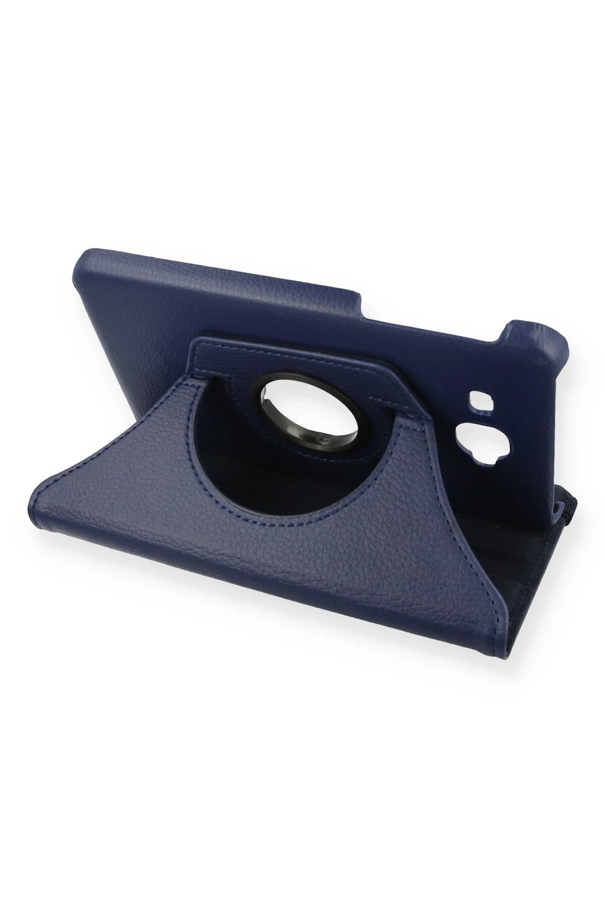 Newface Samsung Galaxy T280 Tab A 7 Kılıf 360 Tablet Deri Kılıf - Lacivert