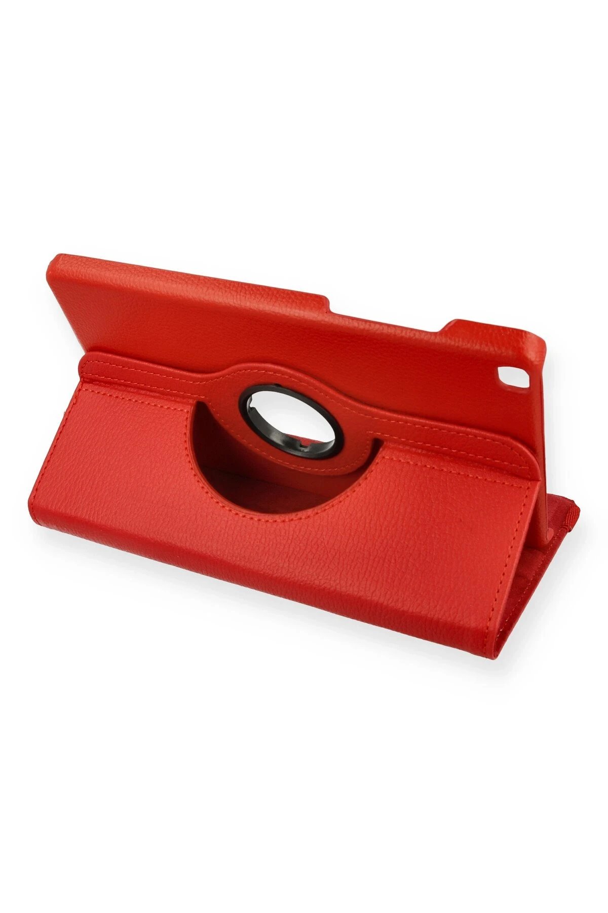 Newface Samsung Galaxy T290 Tab A 8 Kılıf 360 Tablet Deri Kılıf - Kırmızı