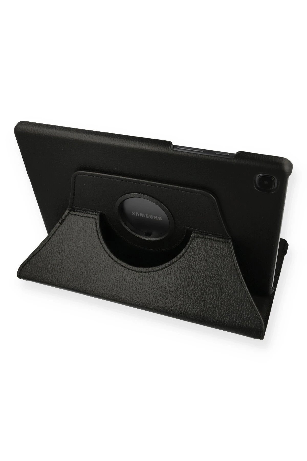 Newface Samsung Galaxy T500 Tab A7 10.4 Kılıf 360 Tablet Deri Kılıf - Siyah