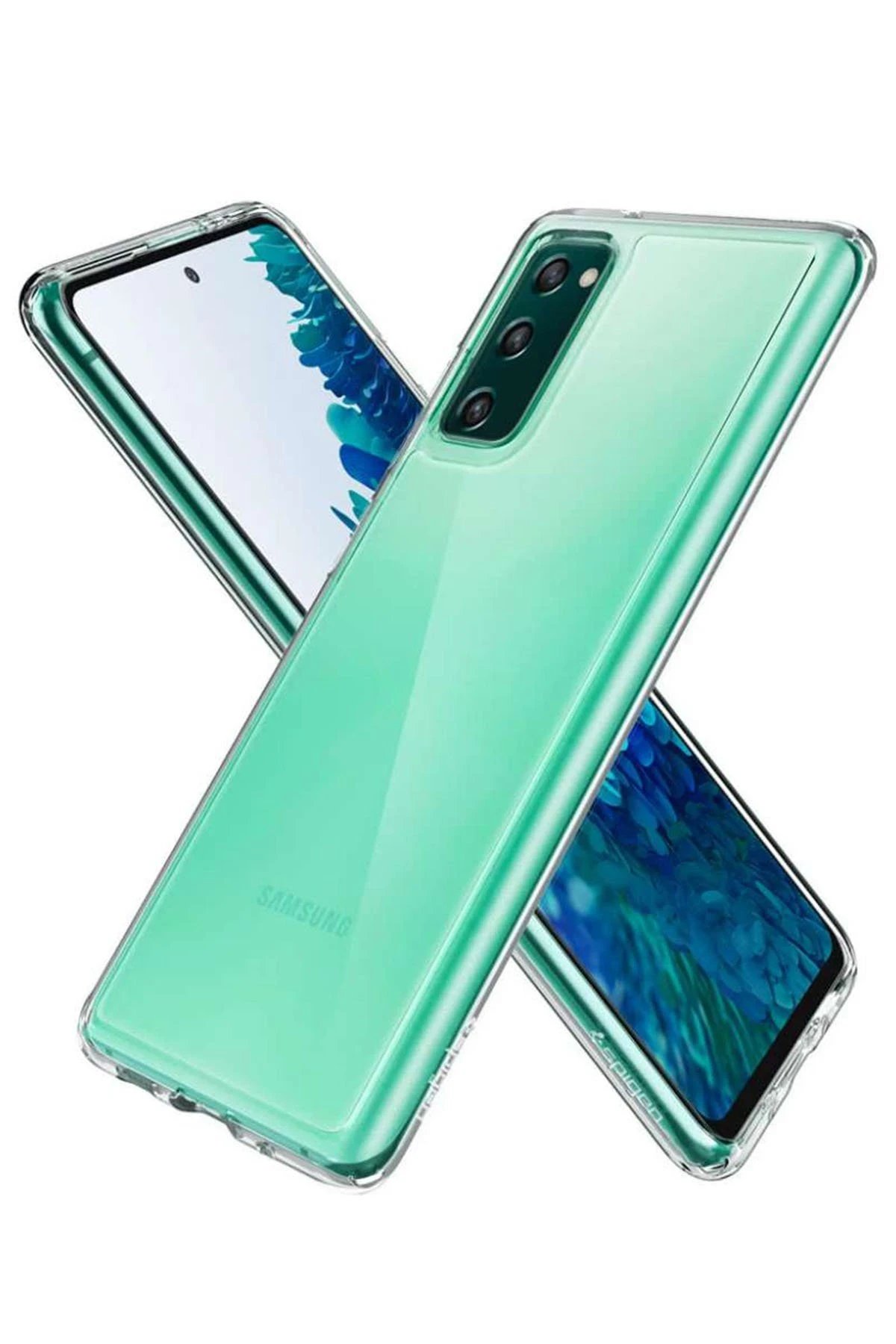 Newface Samsung Galaxy S20 FE Kılıf Lüx Şeffaf Silikon