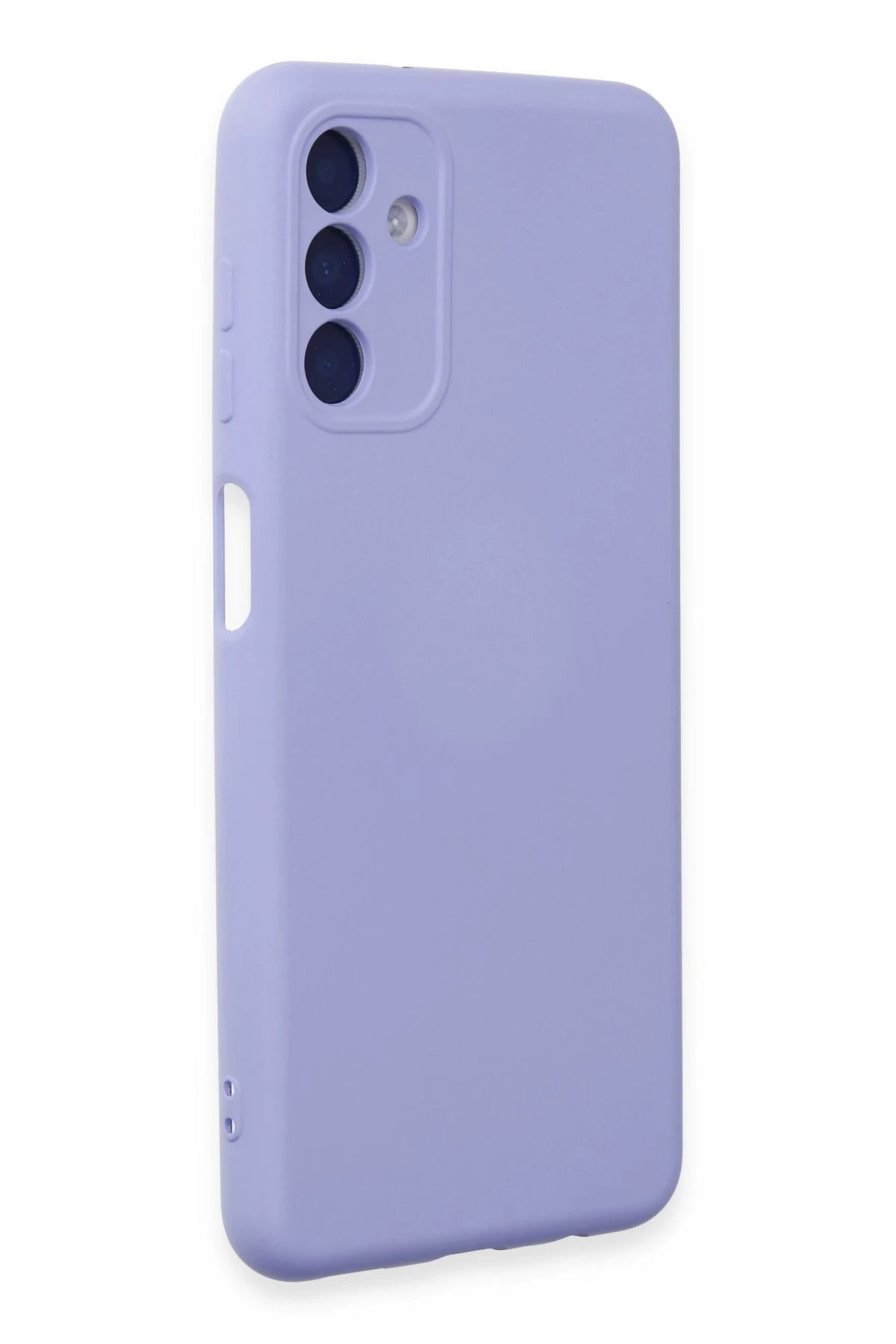 Newface Samsung Galaxy A24 4G Kılıf Nano içi Kadife Silikon - Lila