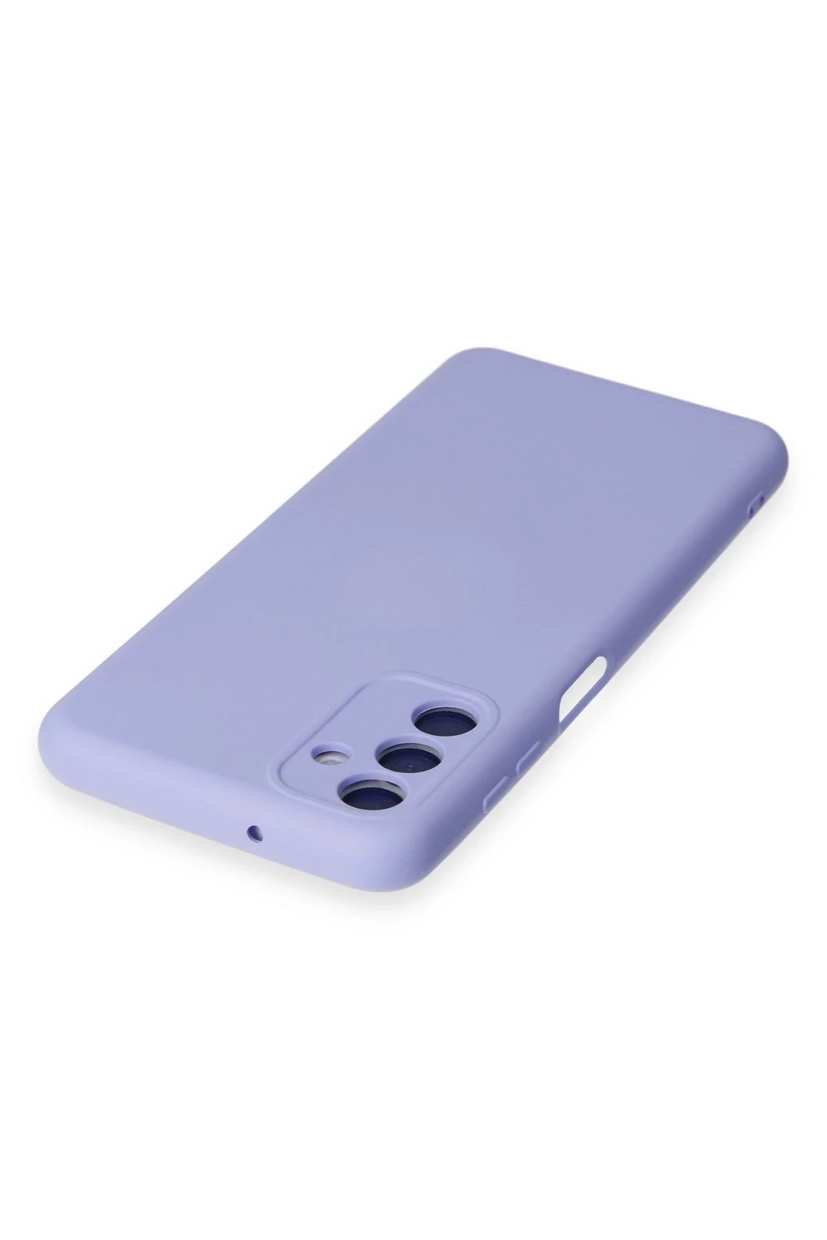 Newface Samsung Galaxy A24 4G Kılıf Nano içi Kadife Silikon - Lila