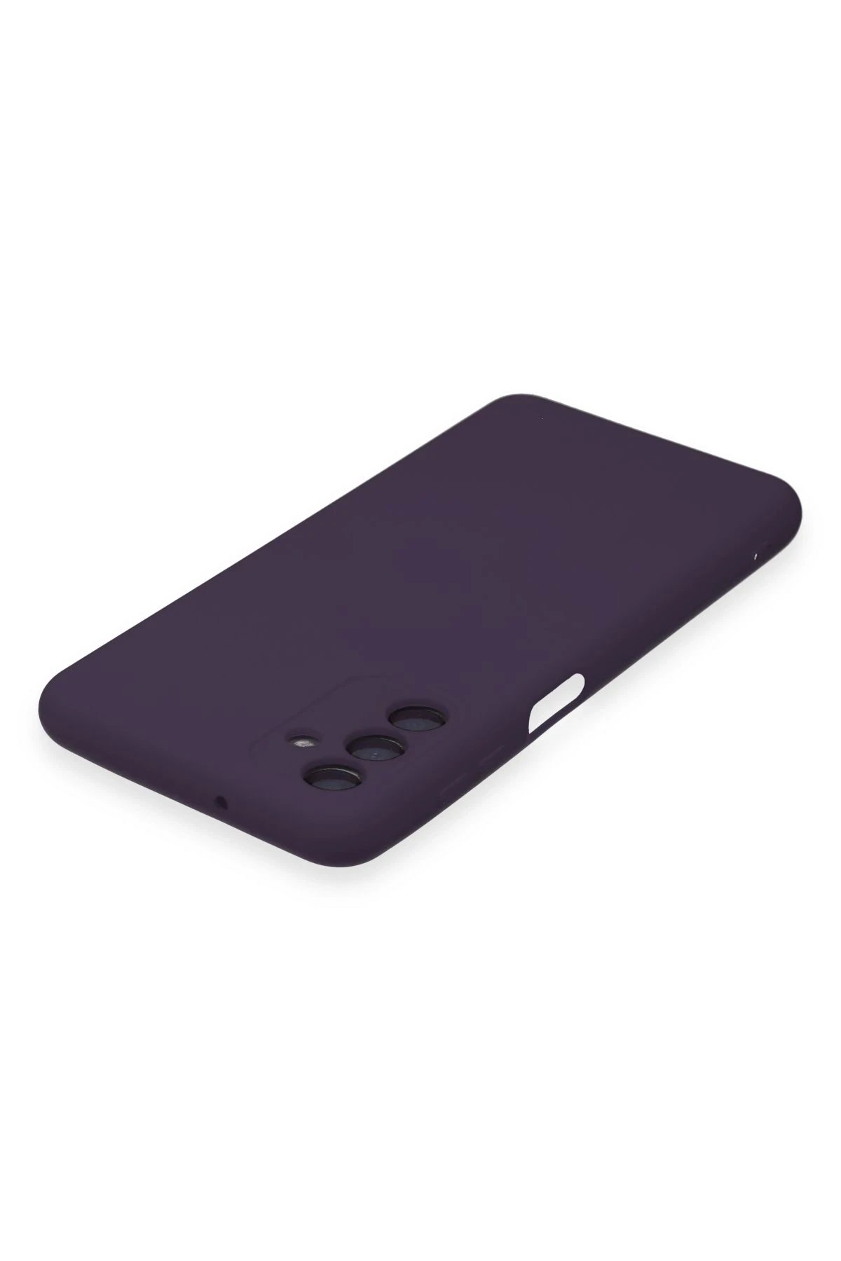 Newface Samsung Galaxy A24 4G Kılıf Nano içi Kadife Silikon - Mor