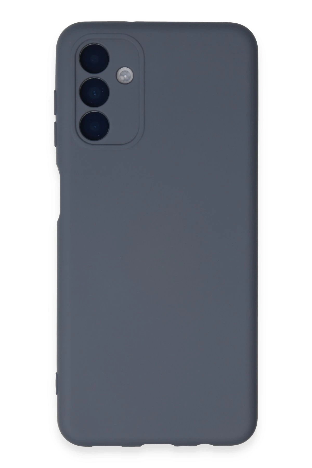 Newface Samsung Galaxy A24 4G Kılıf Nano içi Kadife Silikon - Gri