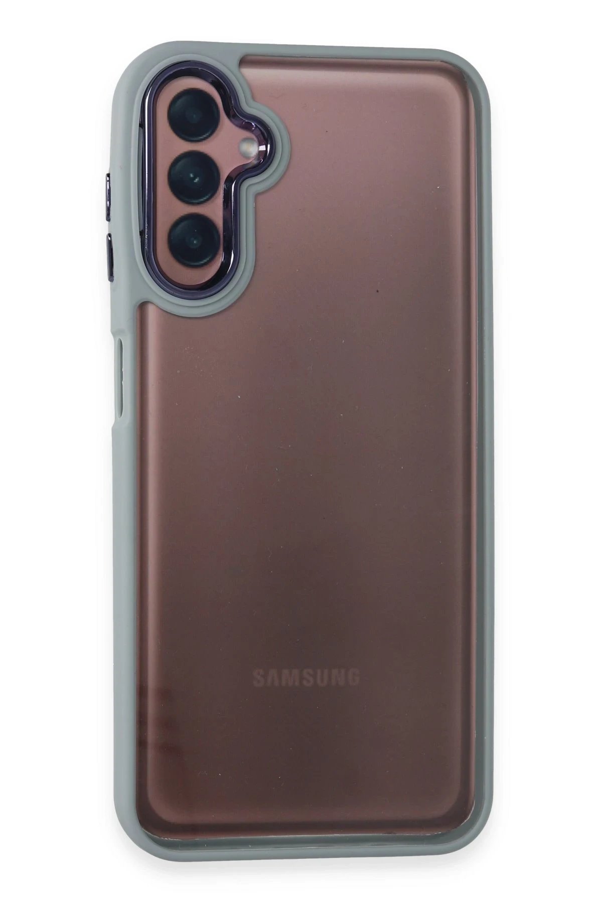 Newface Samsung Galaxy A24 4G Kılıf Dora Kapak - Sierra Blue