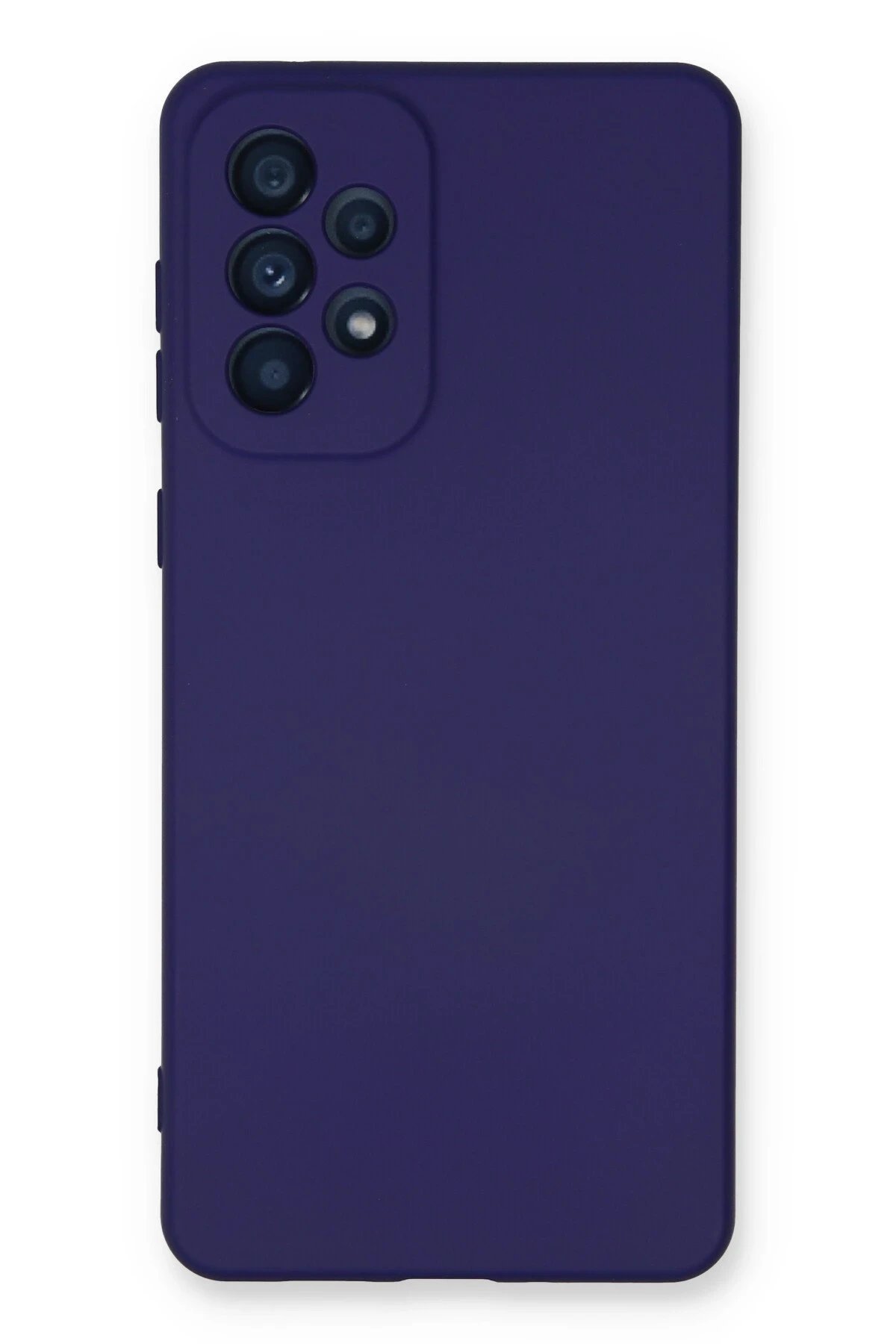 Newface Samsung Galaxy A33 5G Kılıf Nano içi Kadife Silikon - Mor