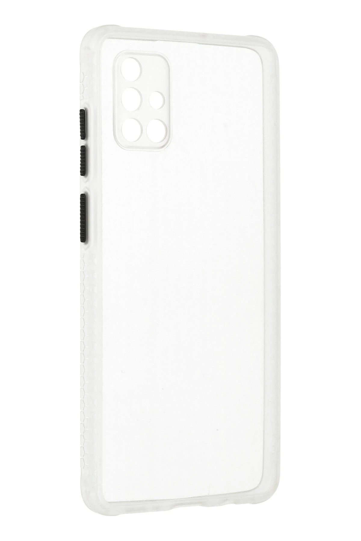 Newface Samsung Galaxy A71 Kılıf Miami Şeffaf Silikon - Şeffaf