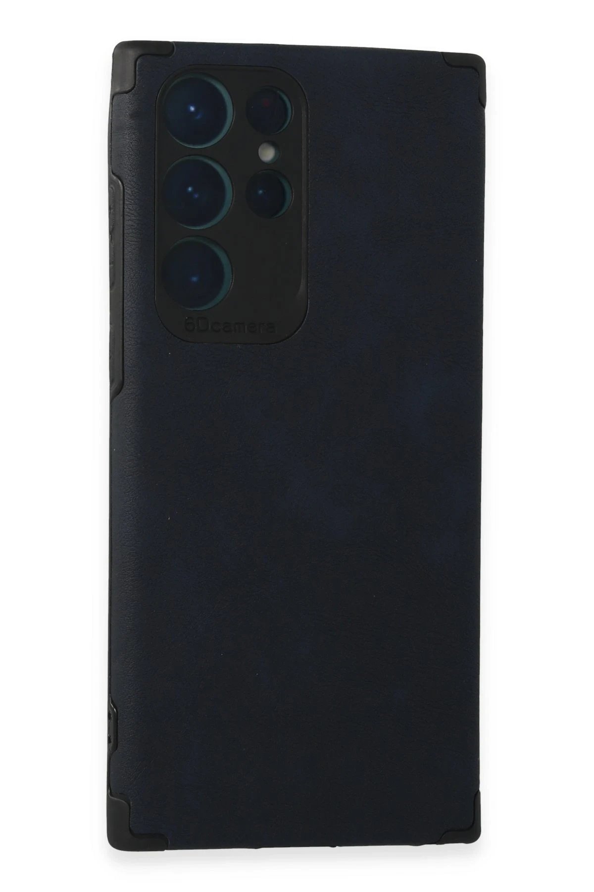 Newface Samsung Galaxy S22 Ultra Kılıf Loop Deri Silikon - Lacivert