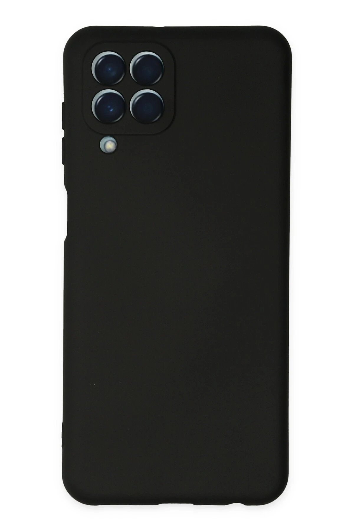 Newface Samsung Galaxy M33 Kılıf Nano içi Kadife Silikon - Siyah