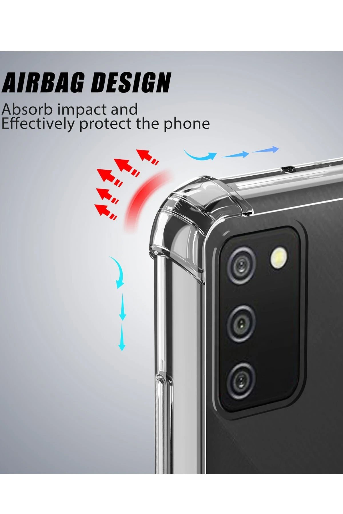 Newface Samsung Galaxy A02S Kılıf Olex Tpu Silikon