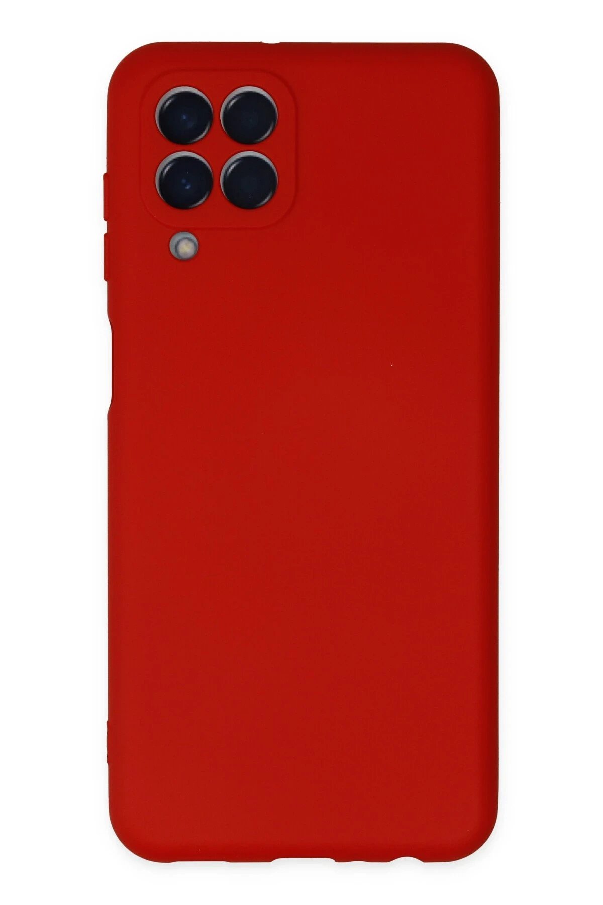 Newface Samsung Galaxy M33 Kılıf Nano içi Kadife Silikon - Kırmızı