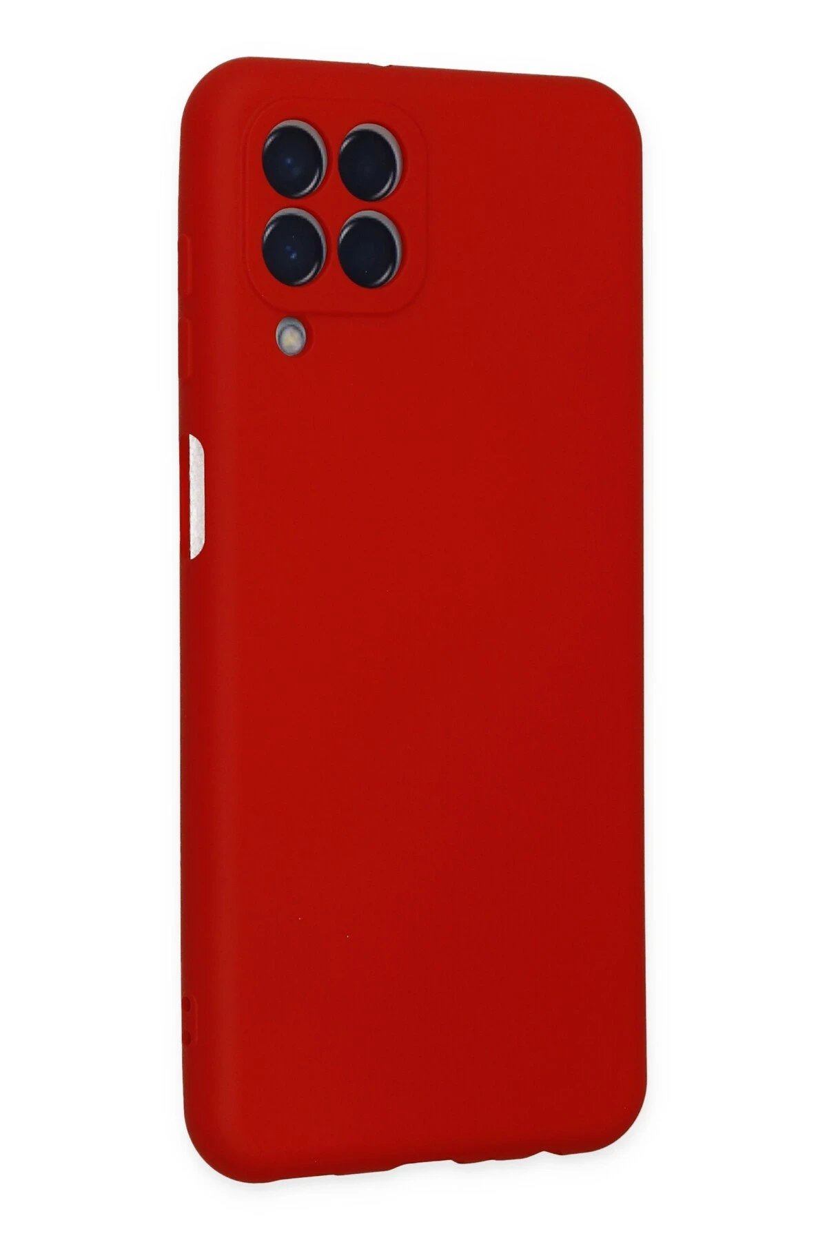 Newface Samsung Galaxy M33 Kılıf Nano içi Kadife Silikon - Kırmızı