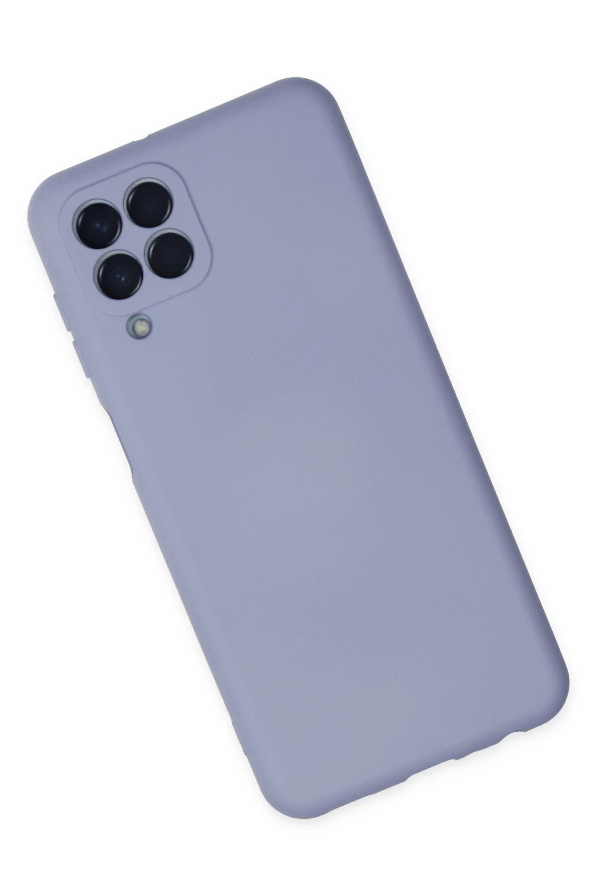 Newface Samsung Galaxy M33 Kılıf Nano içi Kadife Silikon - Lila