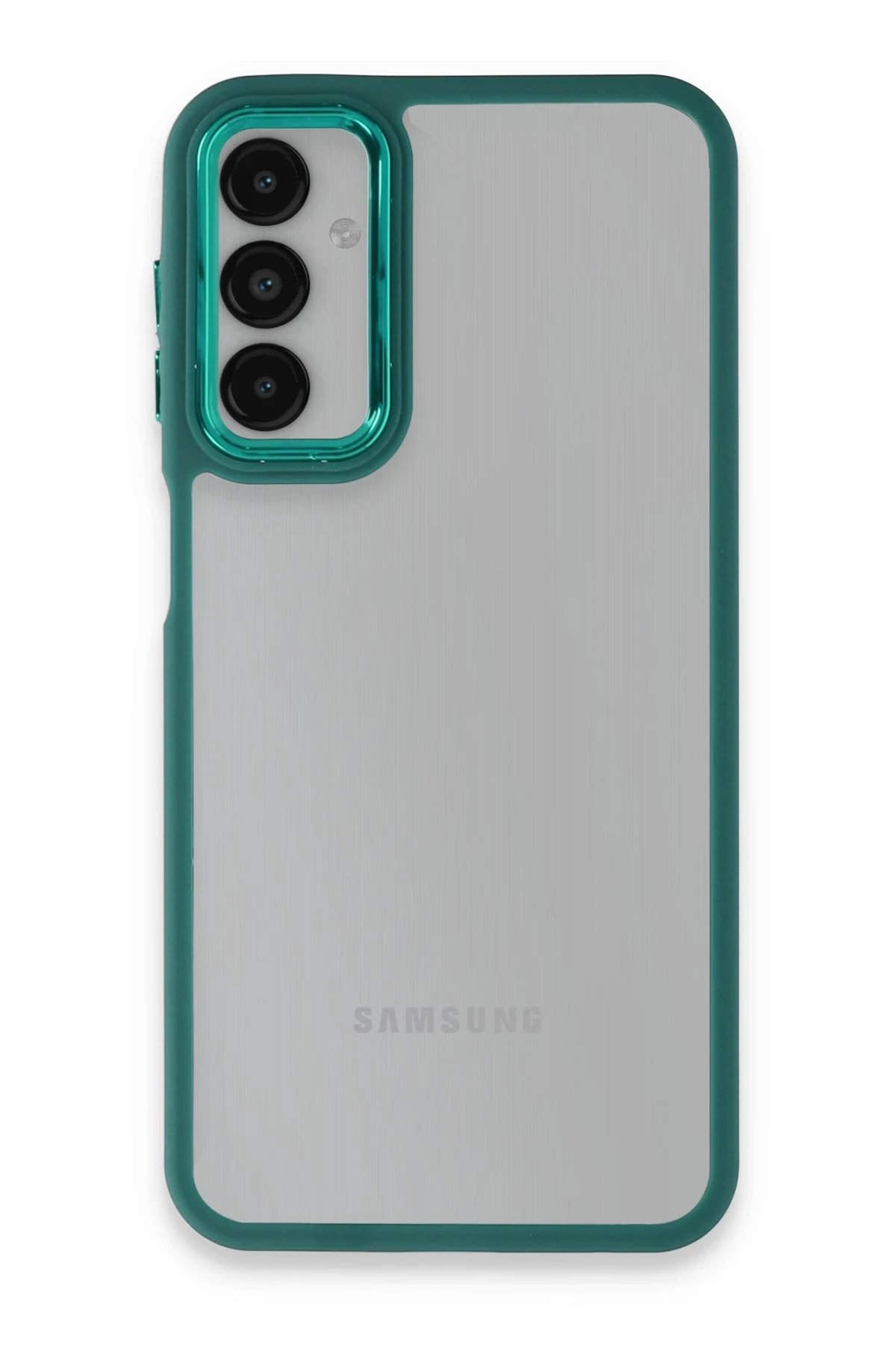 Newface Samsung Galaxy A14 4G Kılıf Dora Kapak - Haki Yeşil