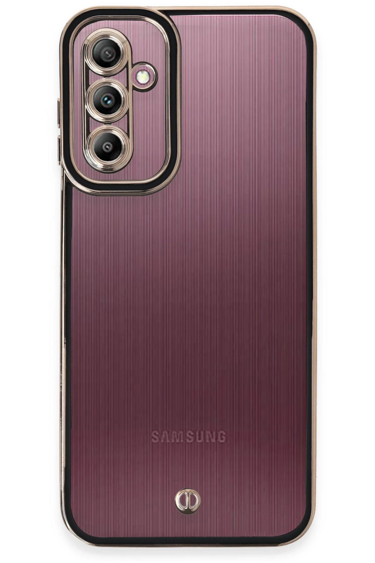 Newface Samsung Galaxy A14 4G Kılıf Liva Lens Silikon - Siyah