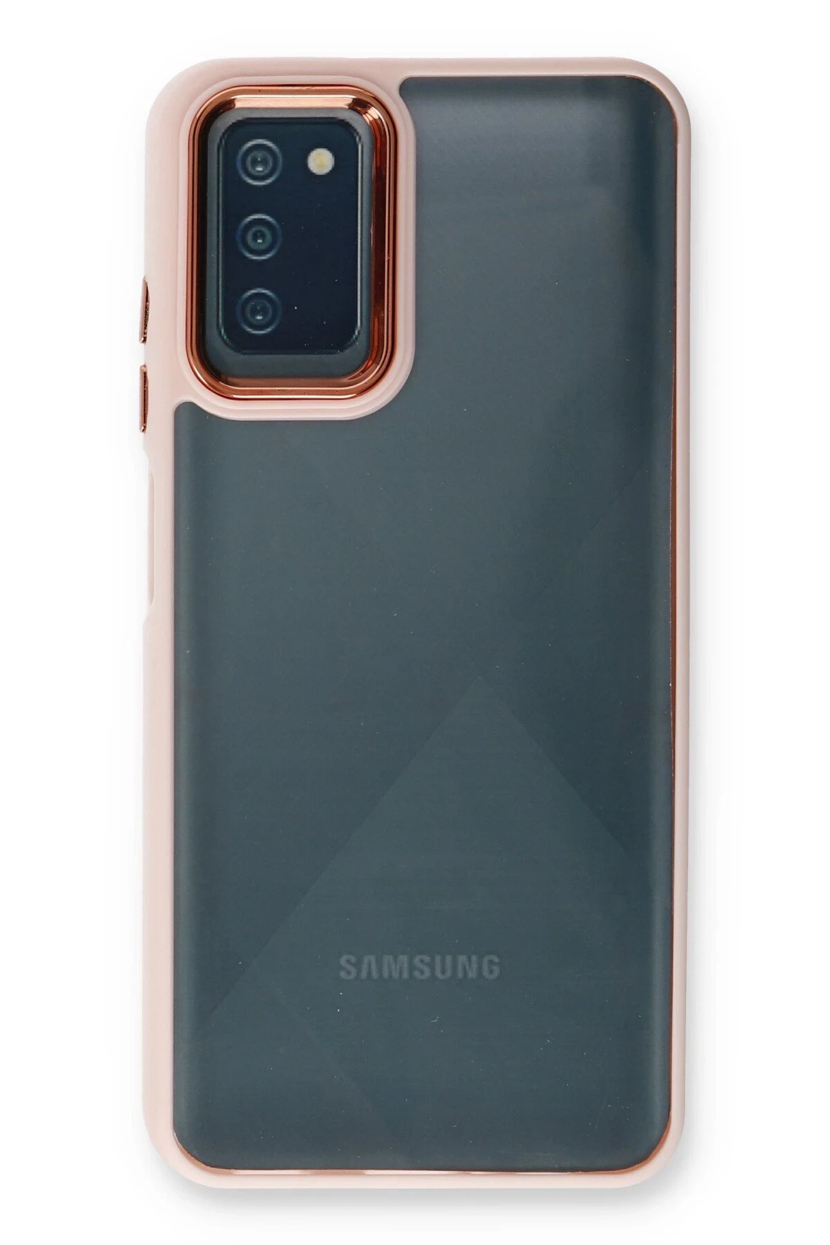 Newface Samsung Galaxy A03S Kılıf Dora Kapak - Pudra