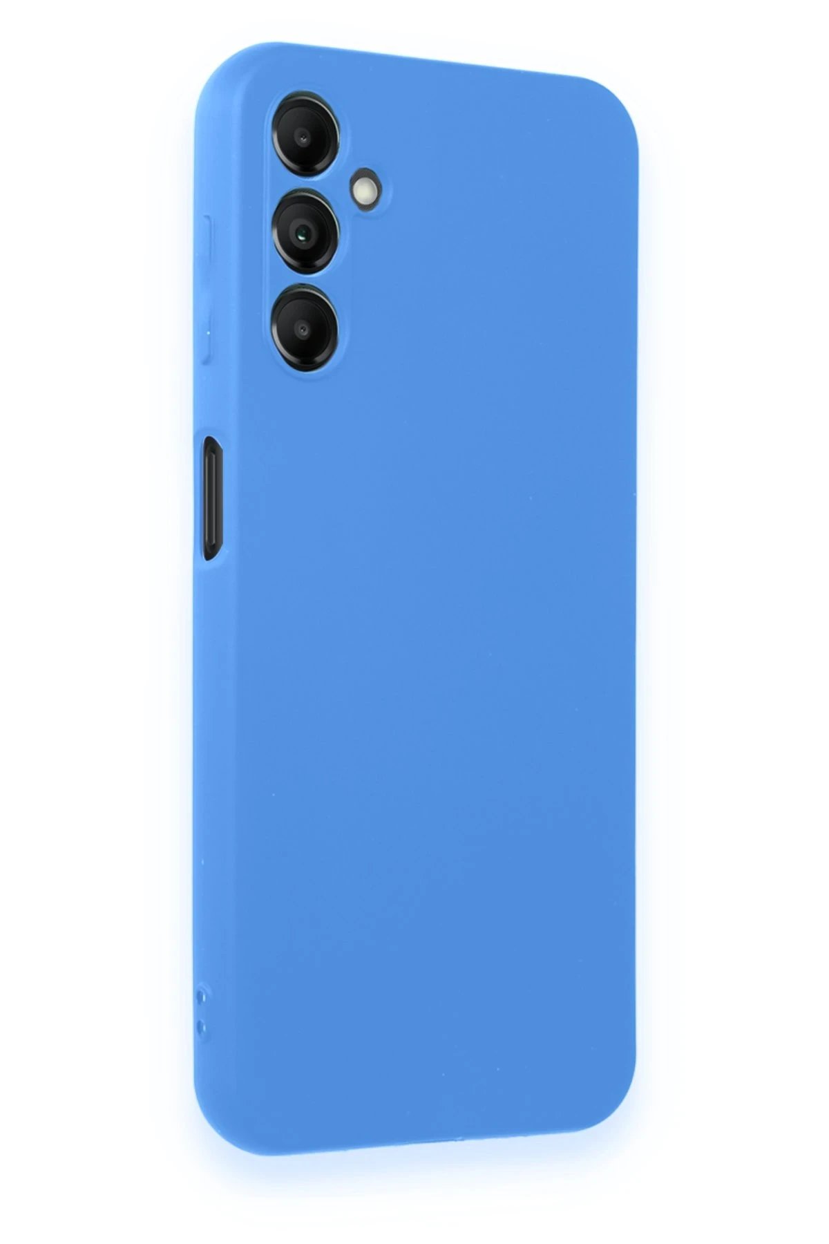 Newface Samsung Galaxy A24 4G Kılıf First Silikon - Mavi