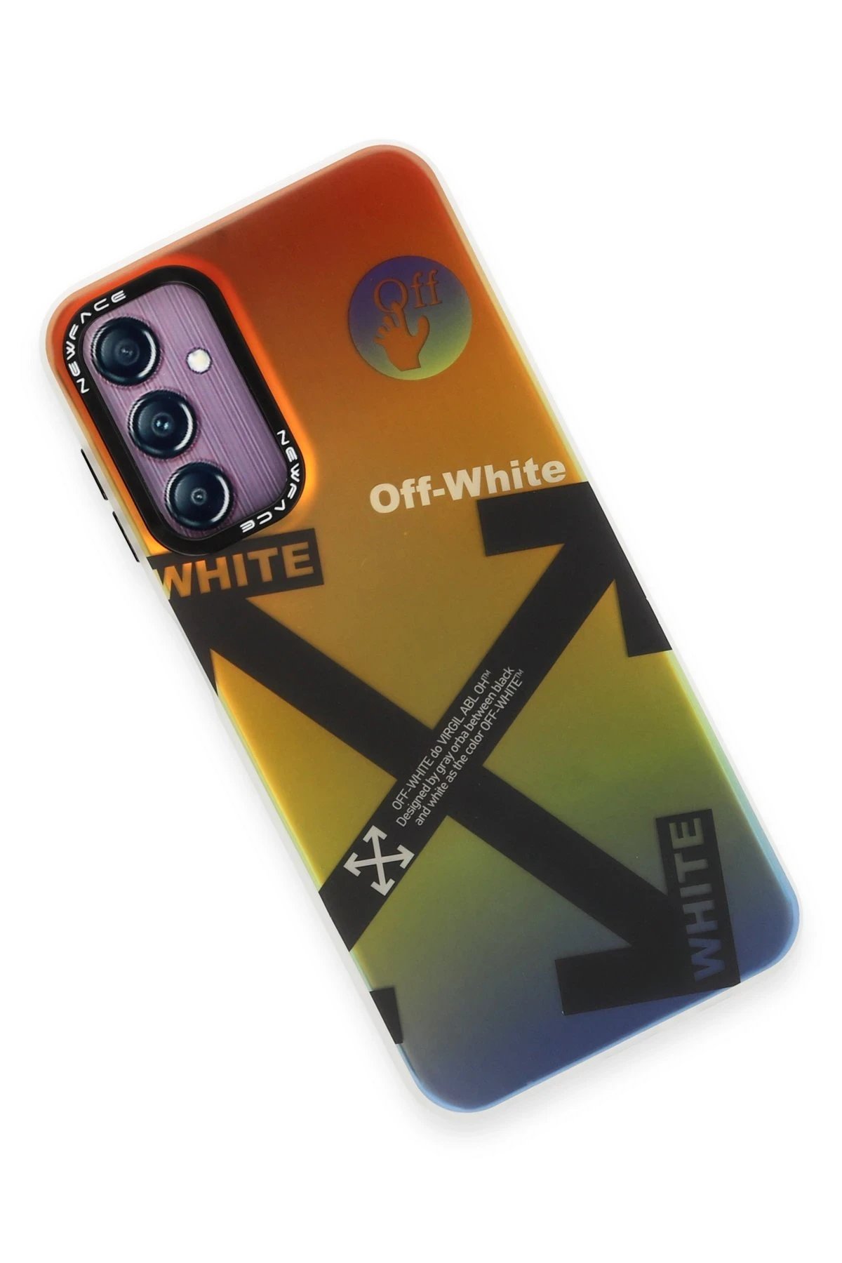 Newface Samsung Galaxy A14 4G Kılıf Estoril Desenli Kapak - Estoril - 5