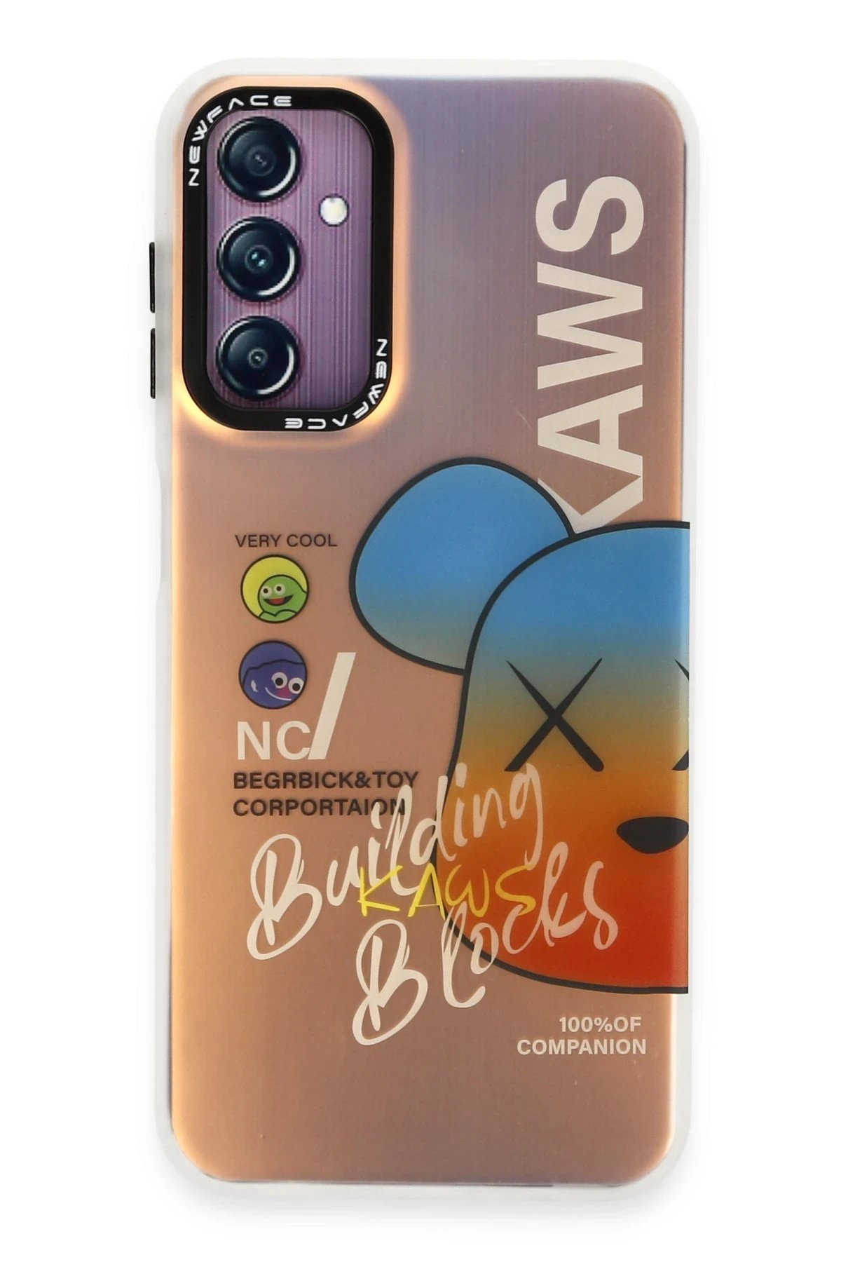 Newface Samsung Galaxy A14 4G Kılıf Estoril Desenli Kapak - Estoril - 6