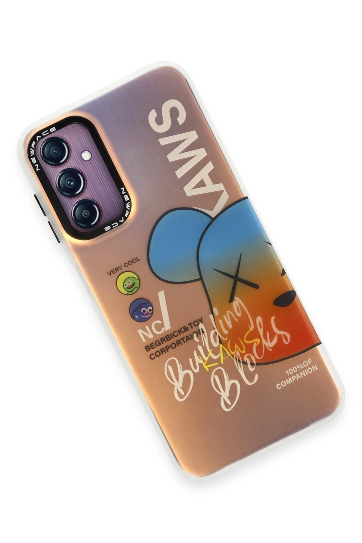 Newface Samsung Galaxy A14 4G Kılıf Estoril Desenli Kapak - Estoril - 6