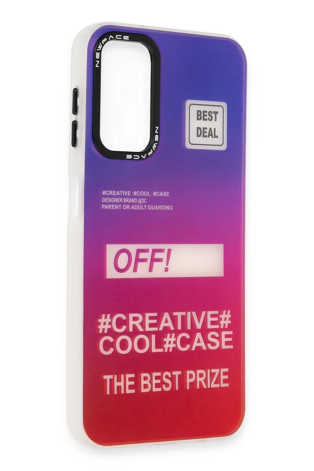 Newface Samsung Galaxy A14 4G Kılıf Estoril Desenli Kapak - Estoril - 9