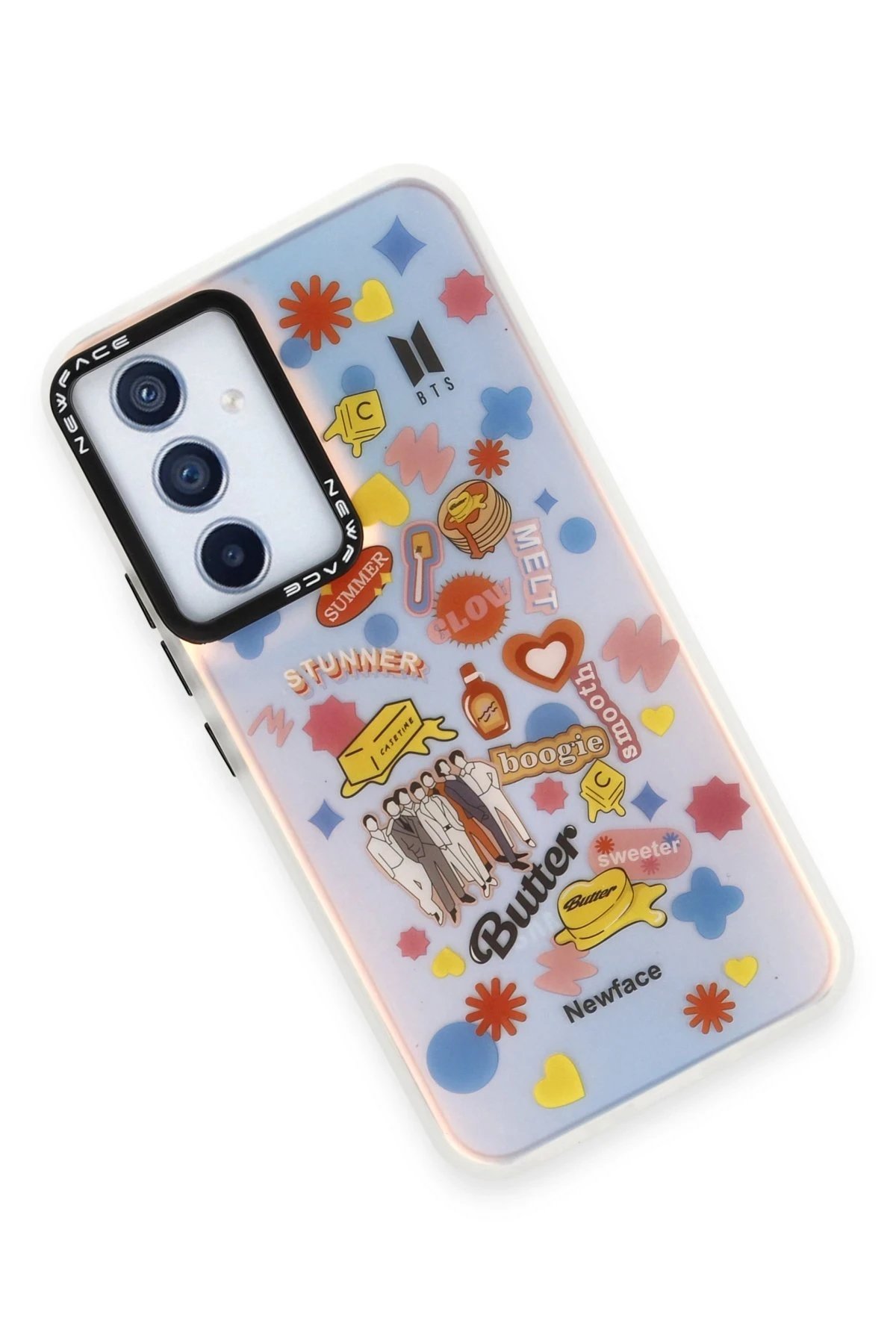 Newface Samsung Galaxy A54 5G Kılıf Estoril Desenli Kapak - Estoril - 16