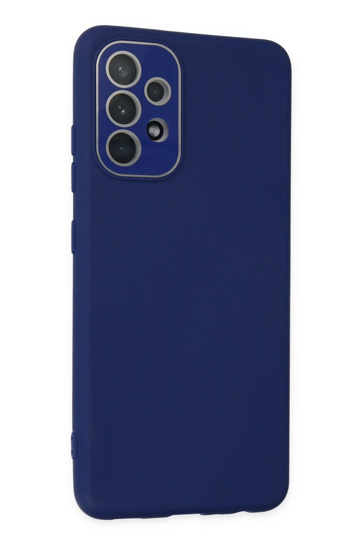 Newface Samsung Galaxy A53 5G Kılıf Lansman Glass Kapak - Sky Blue