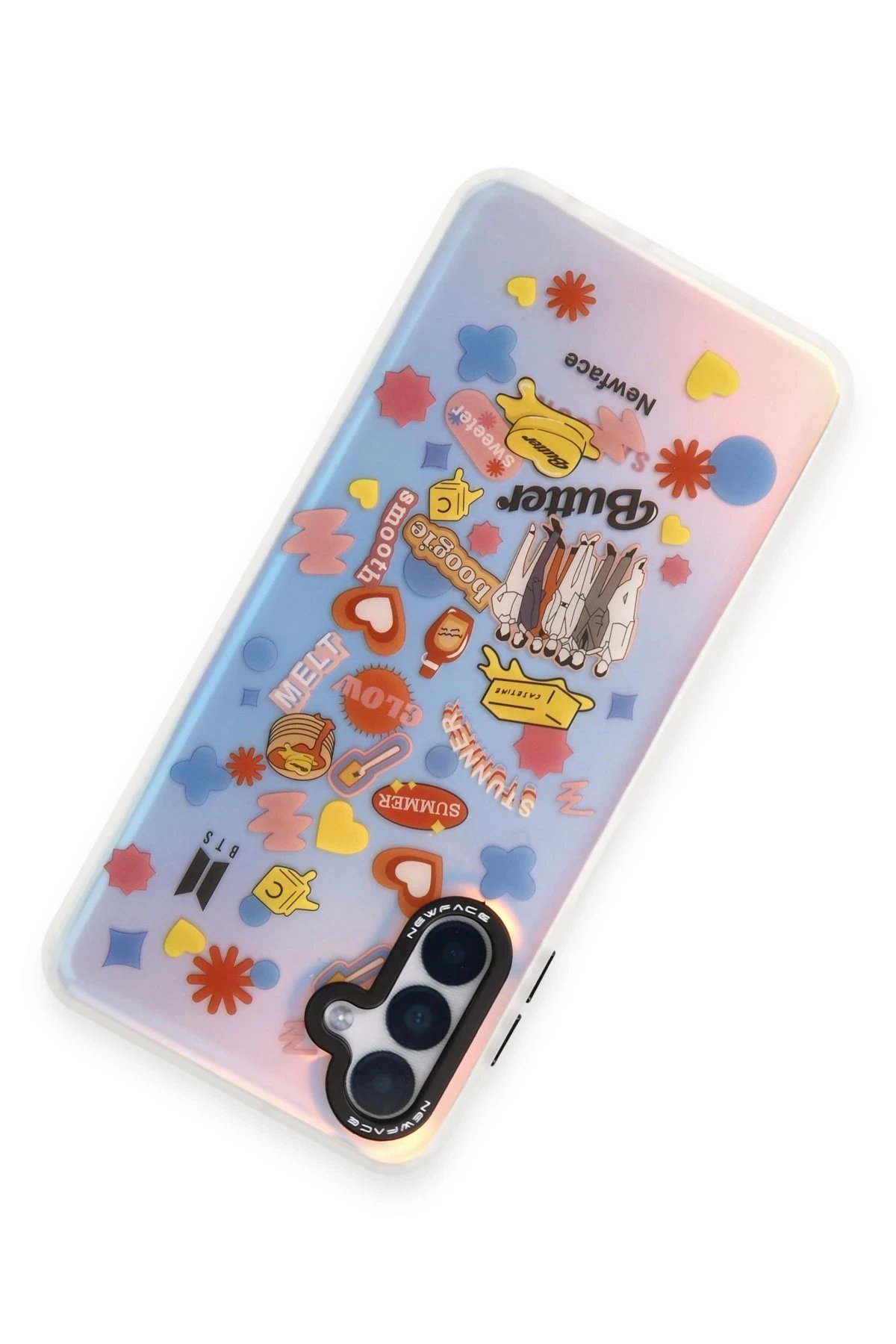 Newface Samsung Galaxy A04S Kılıf Estoril Desenli Kapak - Estoril - 16