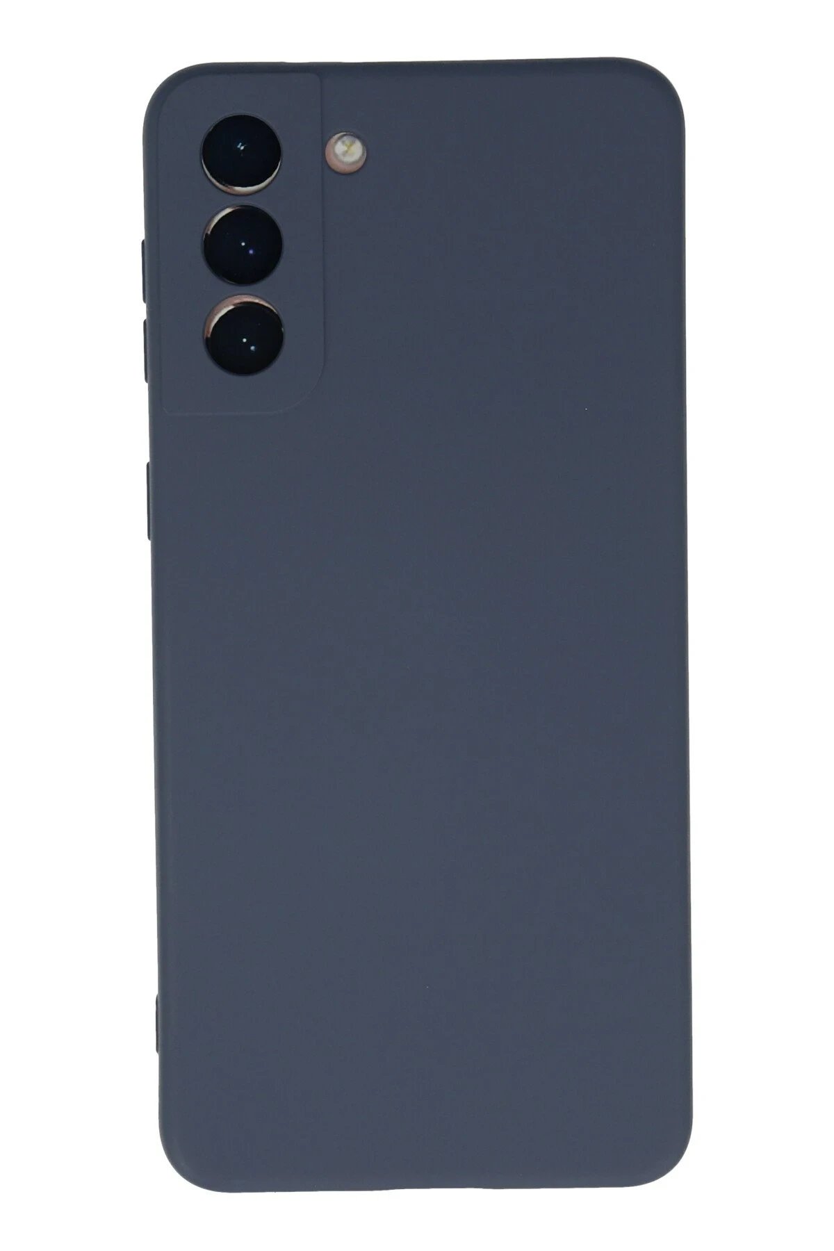 Newface Samsung Galaxy S21 Plus Kılıf Nano içi Kadife Silikon - Gri