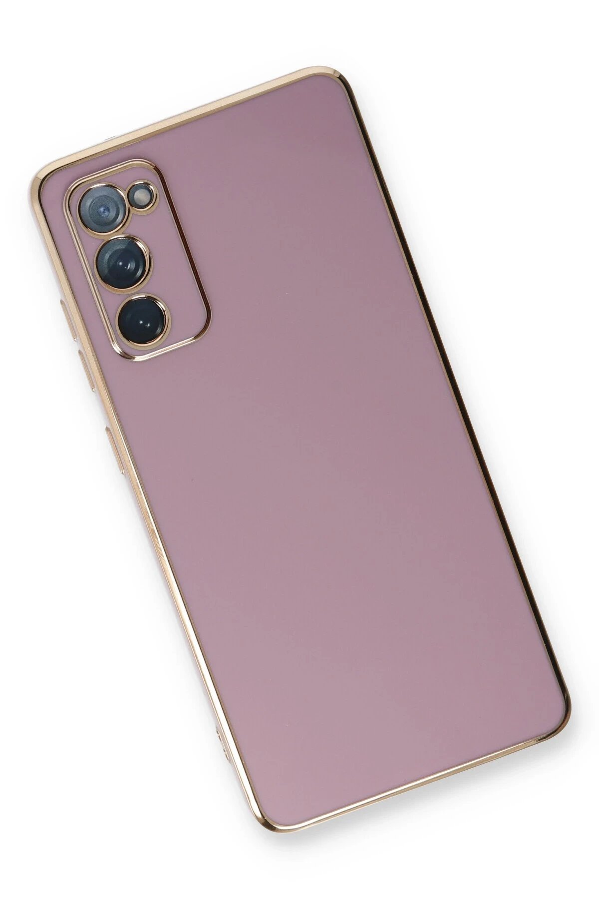 Newface Samsung Galaxy S20 FE Kılıf Volet Silikon - Mor