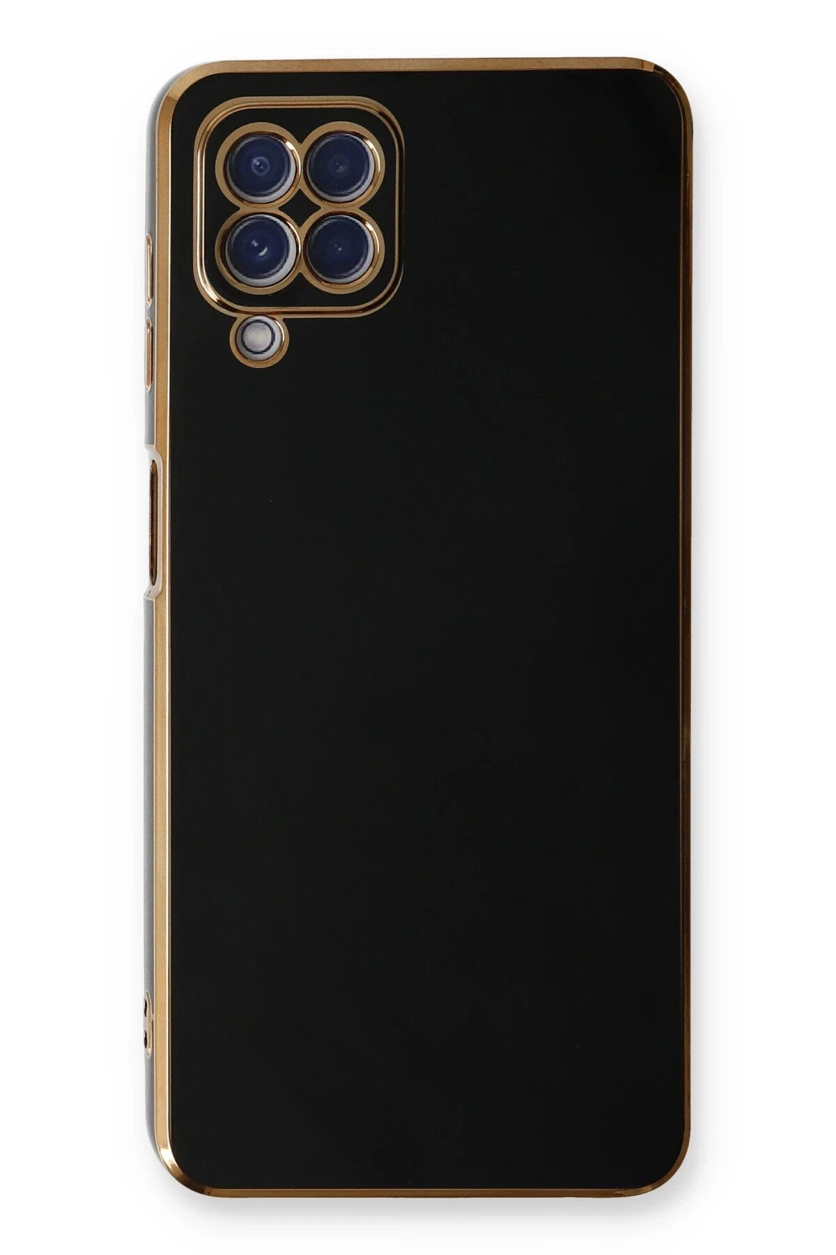 Newface Samsung Galaxy A22 Kılıf Volet Silikon - Siyah